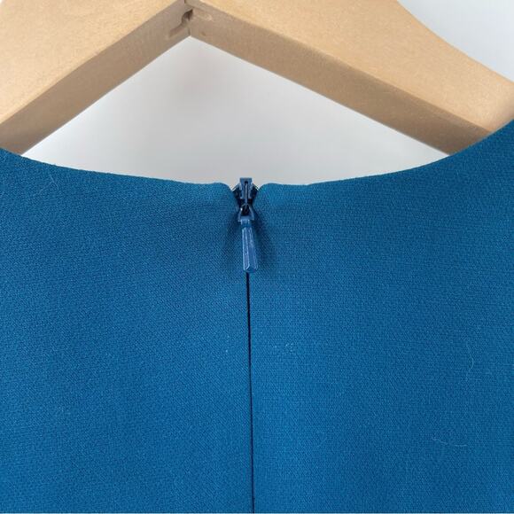 BLACK HALO EVE By LAUREL BERMAN Dress Size 6 Statement Sleeve Cutout La Rue Mini - Picture 12 of 16